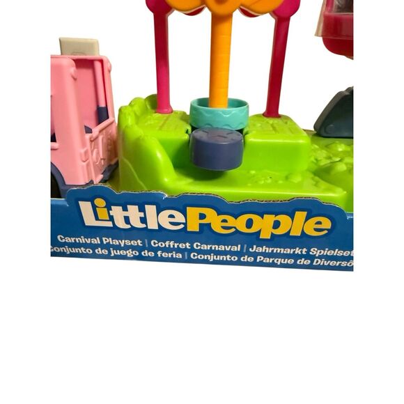 🟠Brand New Fisher Price Little People Carnival Play Set Ferris Wheel Truck Toy - Picture 6 of 6